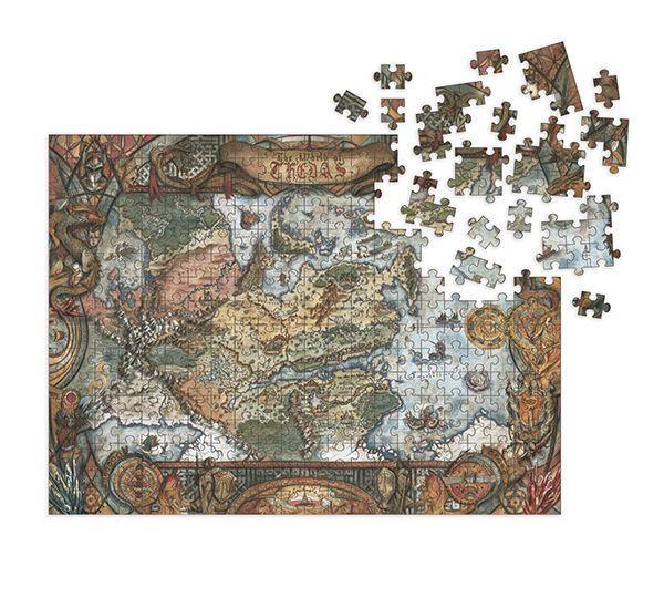 Dragon Age Jigsaw Puzzle World of Thedas Map (1000 pieces) - Dark Horse