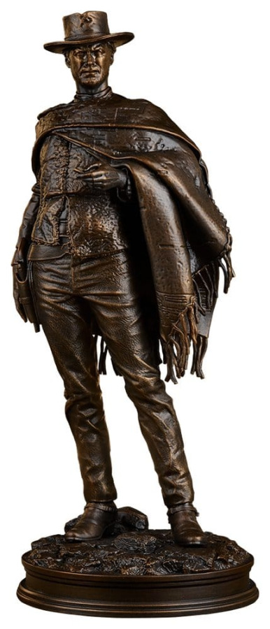 The Good, The Bad and the Ugly Statue The Man with No Name (Faux Bronze) 39 cm