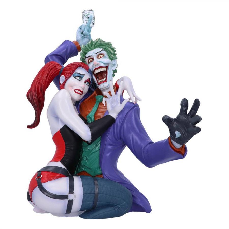 DC Comics: The Joker and Harley Quinn 37 cm Bust - Nemesis Now