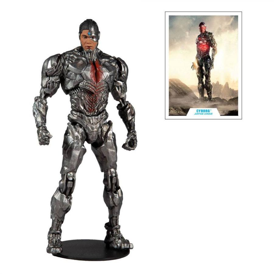 DC Justice League: Cyborg 18 cm Movie Action Figure - McFarlane Toys