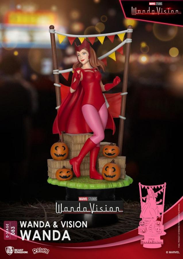 WandaVision: Wanda Closed Box Version 16 cm D-Stage PVC Diorama - Beast Kingdom Toys