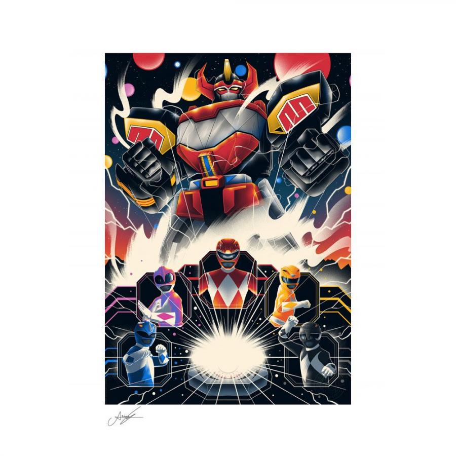 Power Rangers: Mighty Morphin Power Rangers! 46 x 61 cm Art Print - Sideshow Collectibles