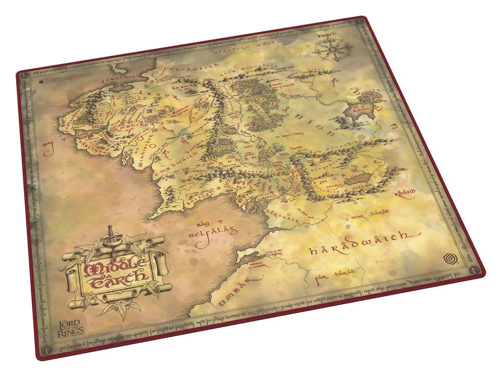 Ultimate Guard Play-Mat Oversized 61x 61cm The Lord of the Rings™ "Places of Middle-earth"
