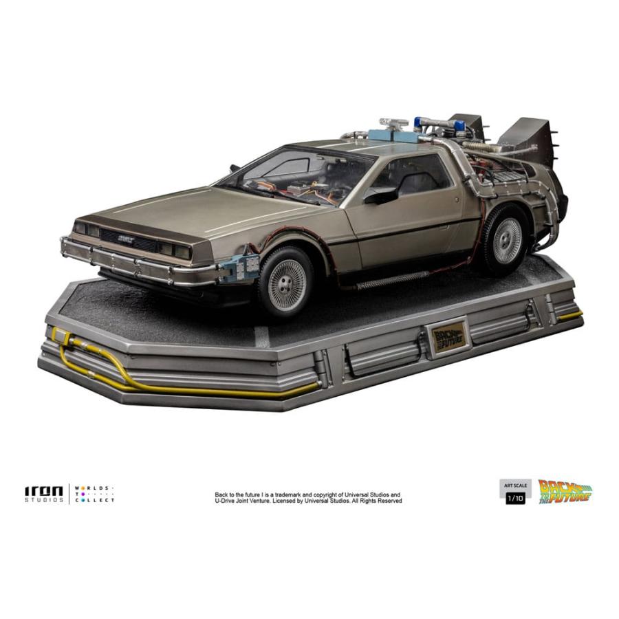 Back to the Future: DeLorean 1/10 Art Scale Statue - Iron Studios