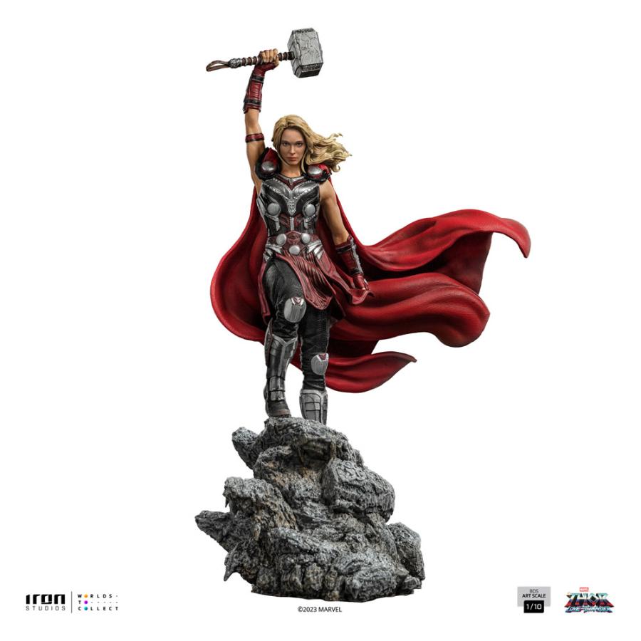 Thor Love and Thunder: Mighty Thor Jane Foster 1/10 BDS Art Scale Statue - Iron Studios