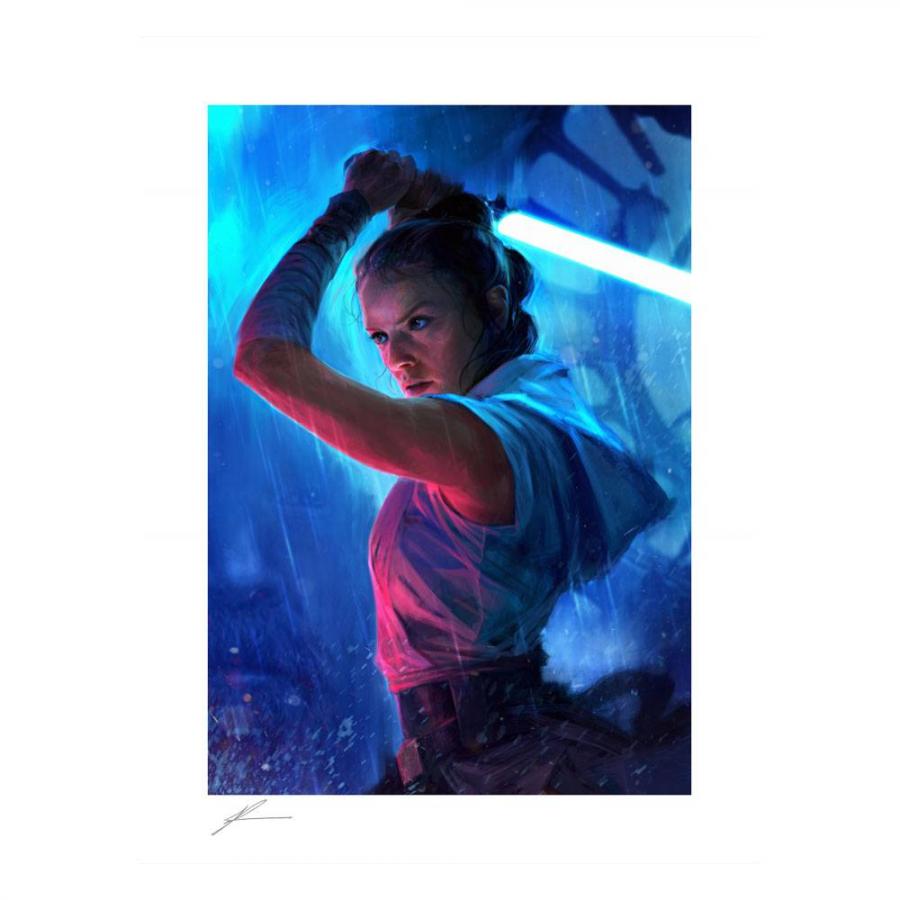 Star Wars: The Duel Rey 46 x 61 cm Art Print - Sideshow Collectibles