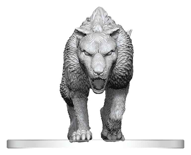 Pathfinder Battles Deep Cuts Unpainted Miniature Hyaenodon 13 cm
