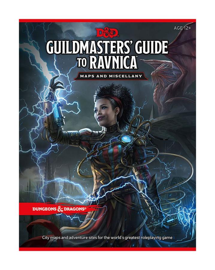 Dungeons & Dragons RPG Guildmasters' Guide to Ravnica - Maps & Miscellany english