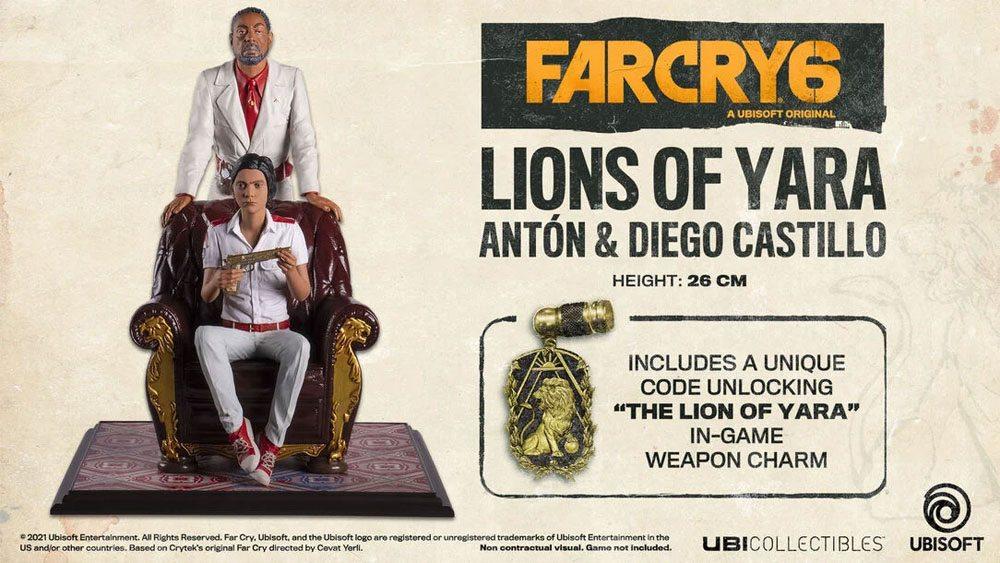 Far Cry 6 Antón & Diego Castillo 26 cm PVC Statue Ubicollectibles