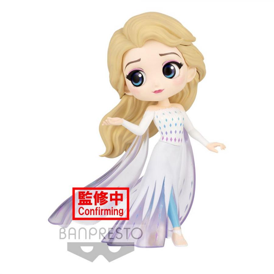 Disney:  Elsa (Frozen 2) Ver. A 14 cm Q Posket Mini Figure - Banpresto