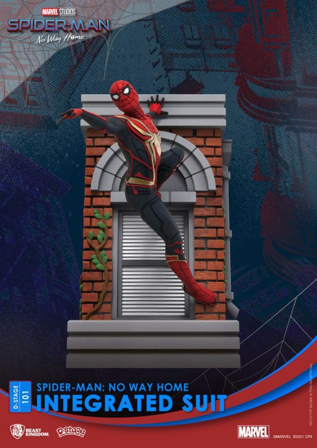 Spider-Man No Way Home: Spider-Man Integrated Suit 16 cm PVC Diorama - BKT