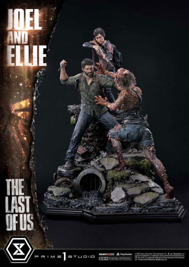 The Last of Us Part I Ultimate Premium Masterline Series Statue 1/4 Joel & Ellie (The Last of Us Par