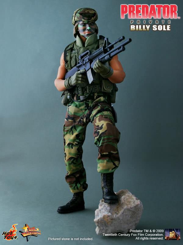 Predator: The Private Billy Sole - Figure 1/6 - Hot Toys