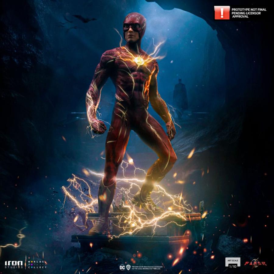 DC Comics The Flash Movie: Flash 1/10 Art Scale Statue - Iron Studios