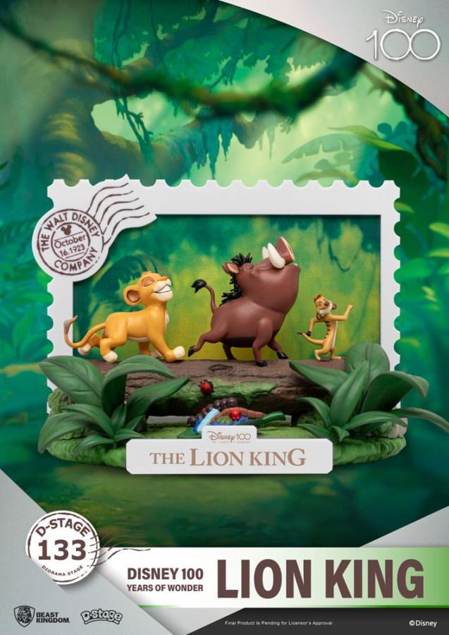 Disney 100 Years of Wonder: Lion King 10 cm D-Stage PVC Diorama - Beast Kingdom Toys