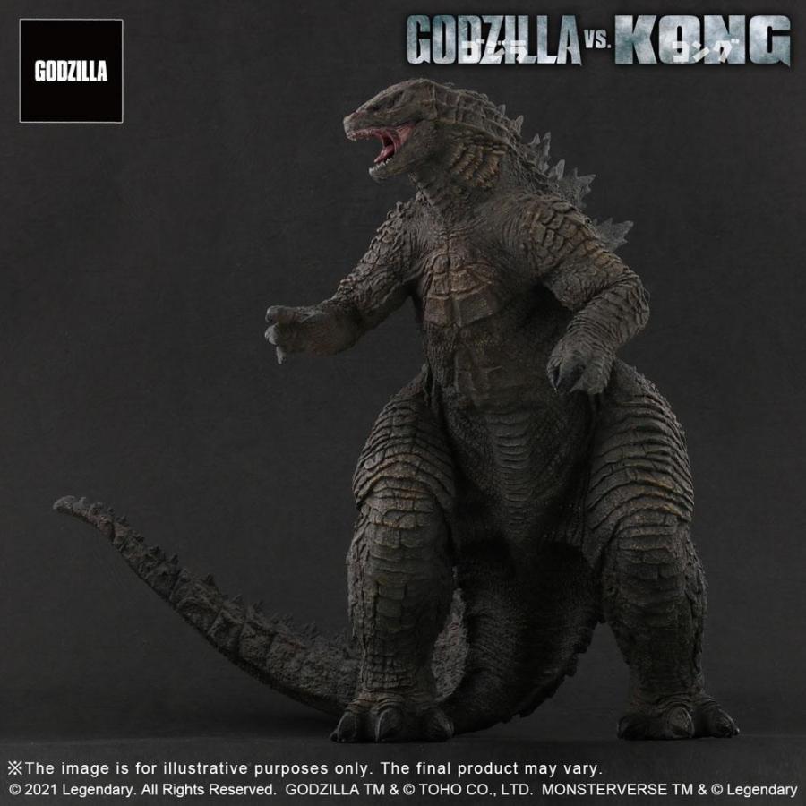 Godzilla vs. Kong: Godzilla 26 cm 2021 TOHO Large Kaiju Series PVC Statue - X-Plus