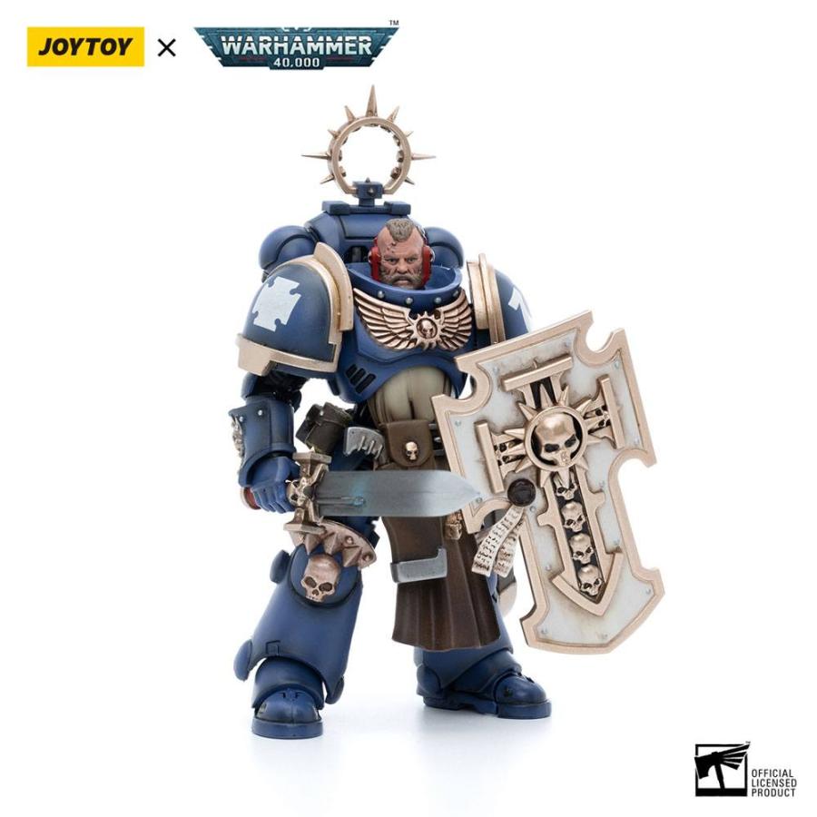 Warhammer 40k: Ultramarines Bladeguard Veteran 1/18 Action Figure - Joy Toy (CN)