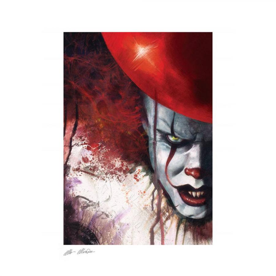 It: Pennywise Truth or Dare 46 x 61 cm  Art Print - Sideshow Collectibles