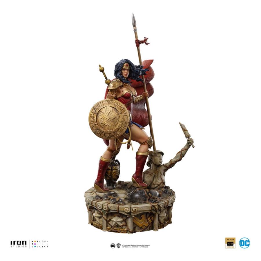 Wonder Woman Unleashed: Wonder Woman 1/10 BDS Art Scale Statue - Iron Studios