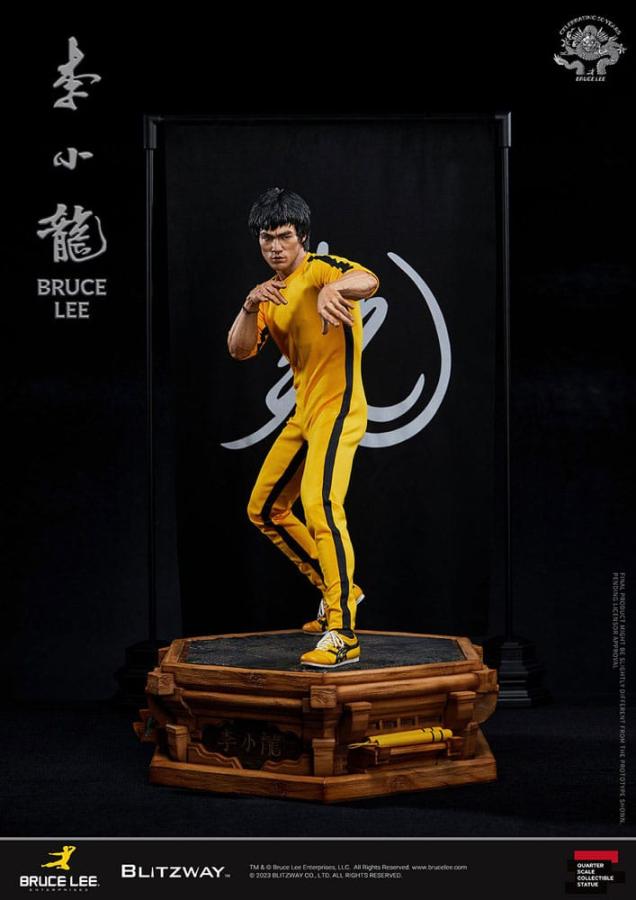 Bruce Lee 50th Anniversary Tribute 1/4 Statue - Blitzway