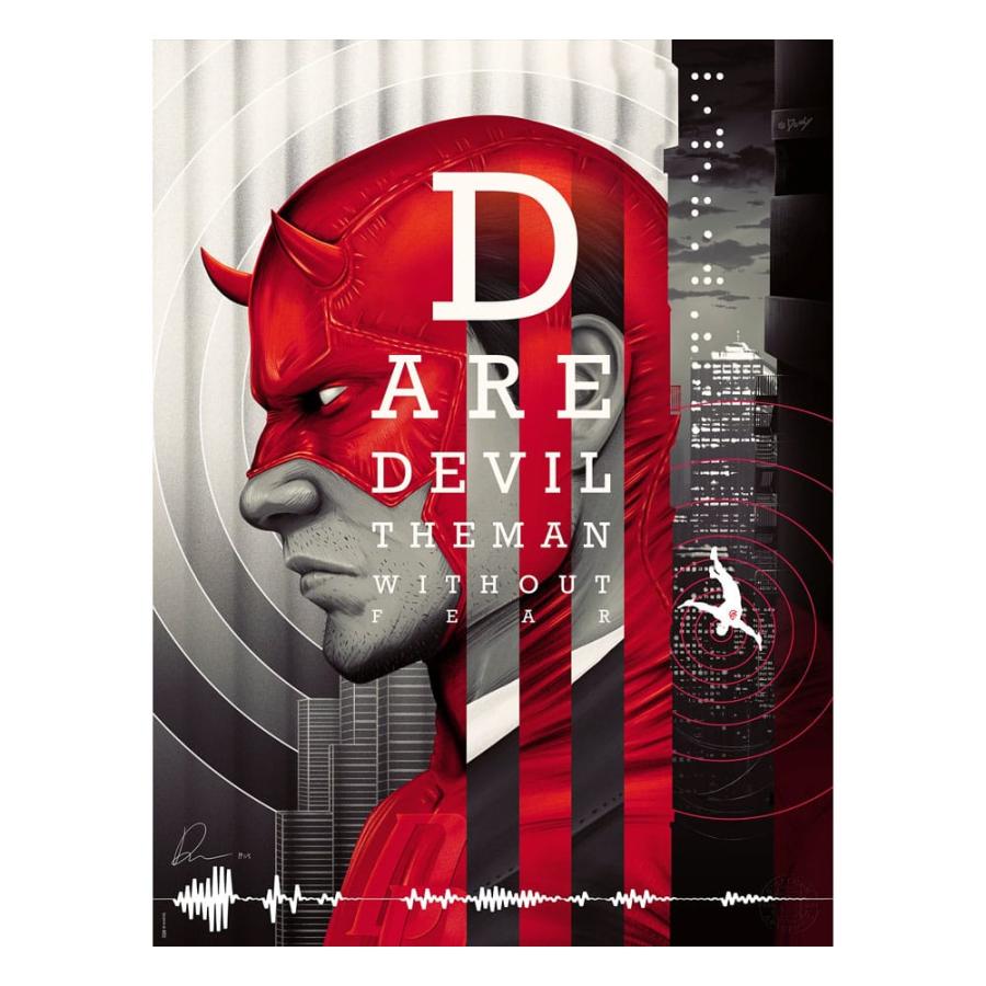 Marvel: Daredevil The Man Without Fear 46 x 61 cm Art Print - Sideshow