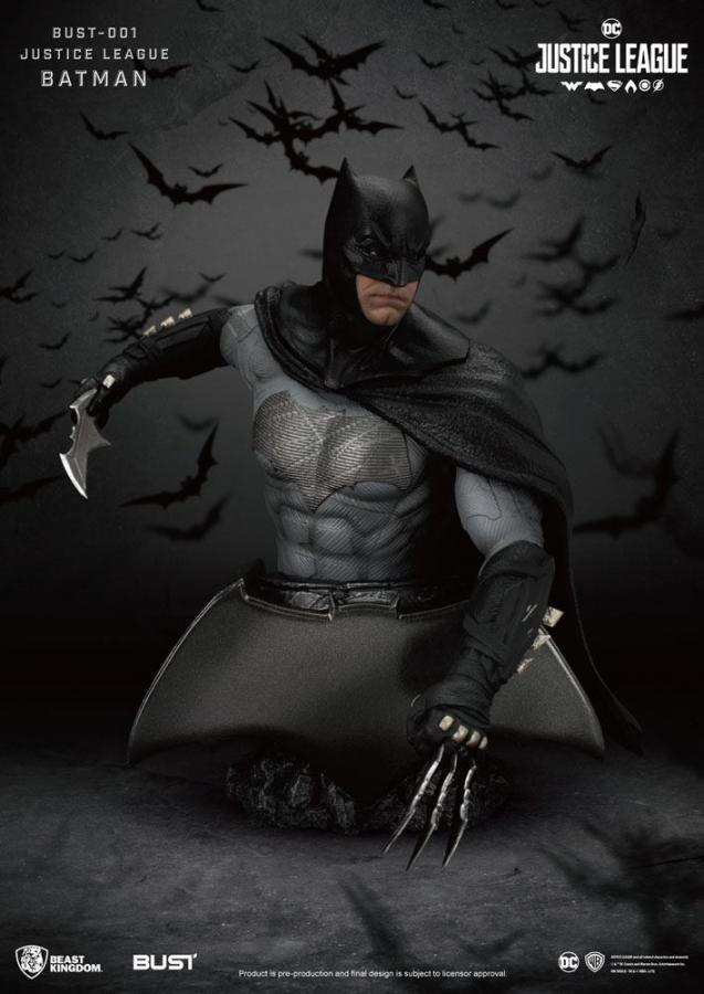 Justice League: Batman - PVC Bust 16 cm - Beast Kingdom
