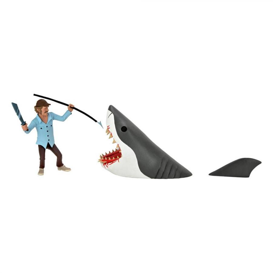 Jaws Action Figures 2-Pack Toony Terrors Jaws & Quint 15 cm - Neca