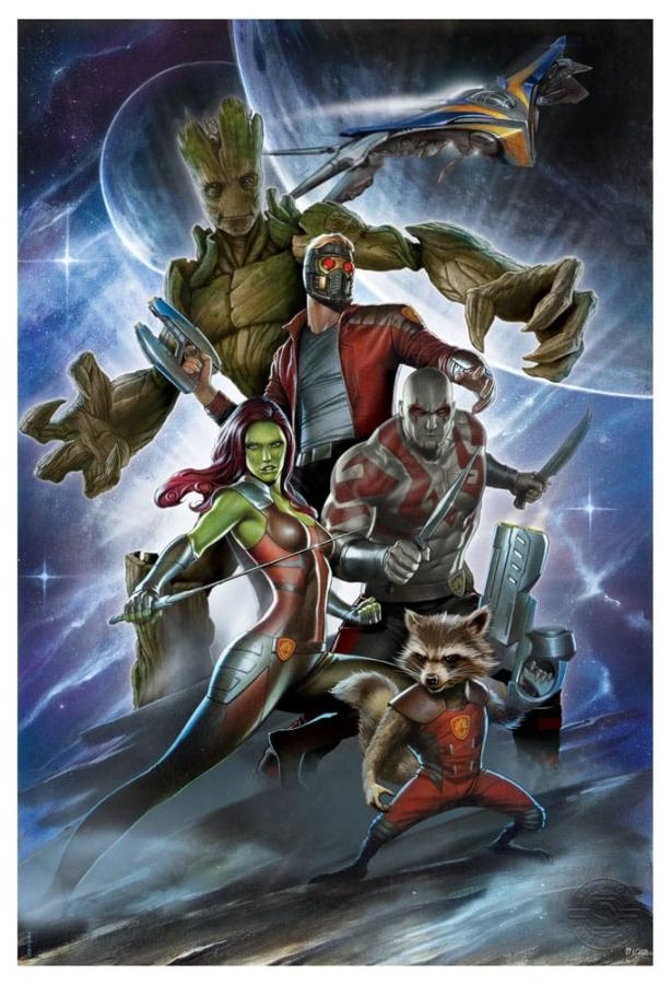 Guardians of the Galaxy: Castaways 41 x 61 cm Art Print - Sideshow Collectibles