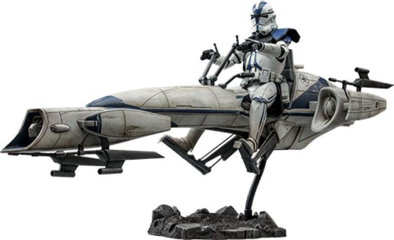 Star Wars The Clone Wars: Commander Appo & BARC Speeder 1/6 Action Figure - Hot Toys