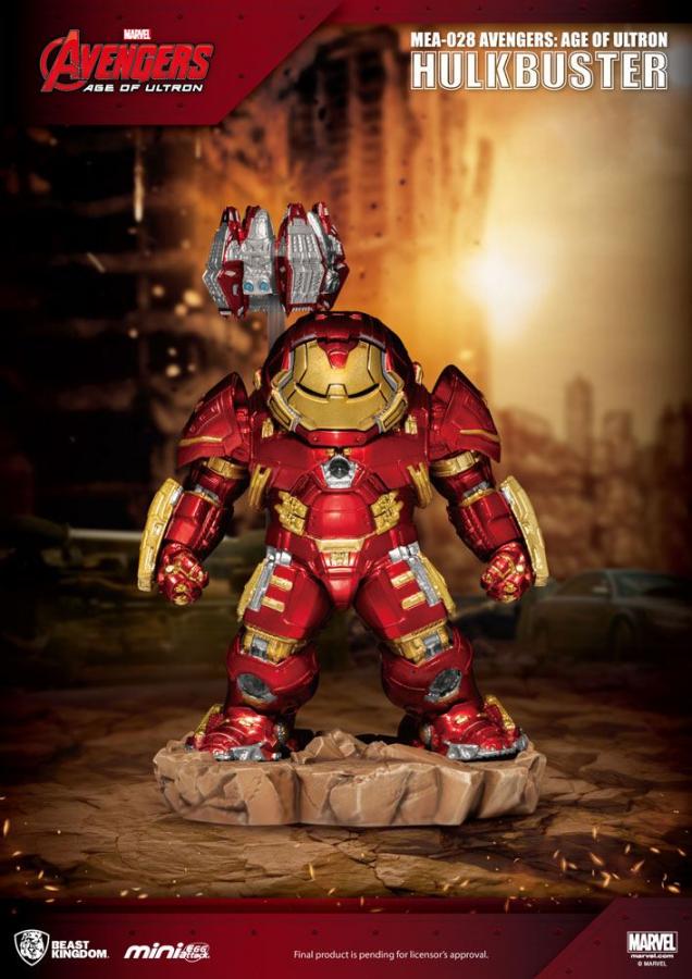 Avengers Age of Ultron: Hulkbuster 13 cm Egg Attack Figure - Beast Kingdom Toys