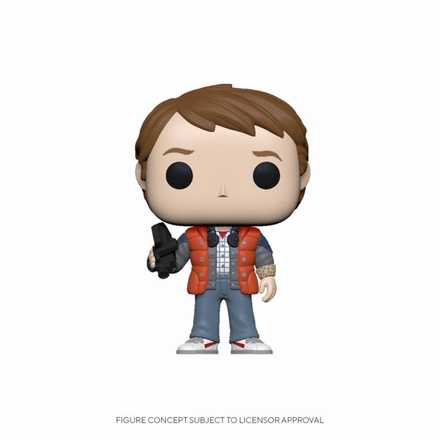 Back to the Future: Marty in Puffy Vest 9 cm POP! Town Vinyl Figure - Funko