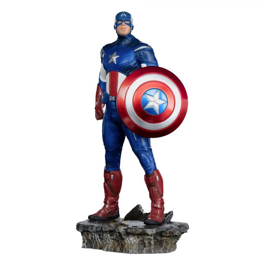 The Infinity Saga: Captain America Battle of NY 1/10 BDS Art Scale Statue - Iron Studios