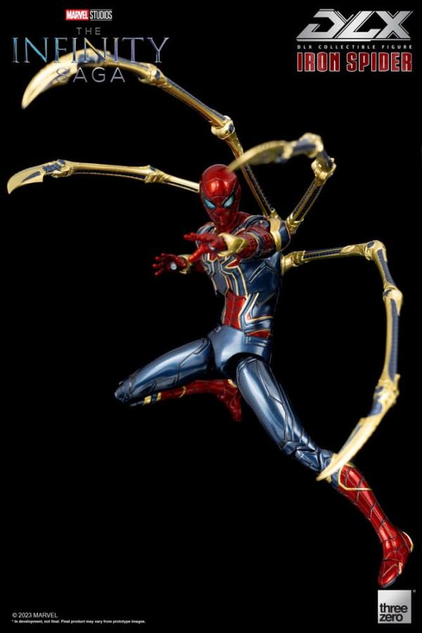Infinity Saga: Iron Spider 1/12 DLX Action Figure - ThreeZero
