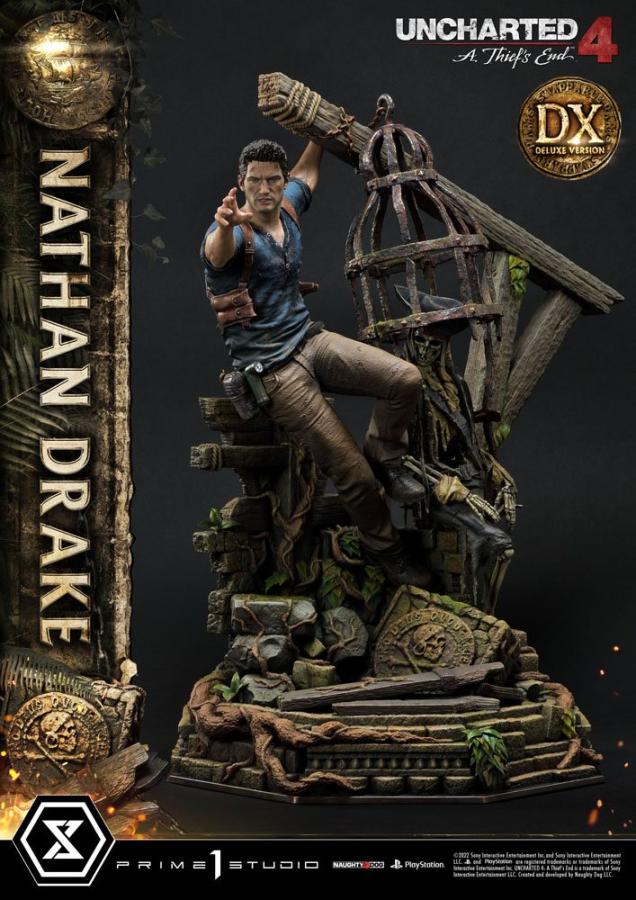 Nathan Drake Deluxe Uncharted 1:10 Scale Statue by Iron Studios