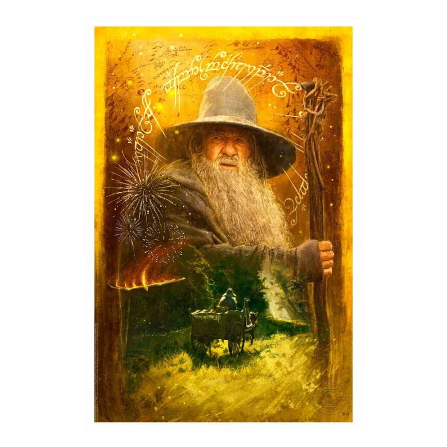 Lord of the Rings: Gandalf Arrives 41 x 61 cm Art Print - Sideshow