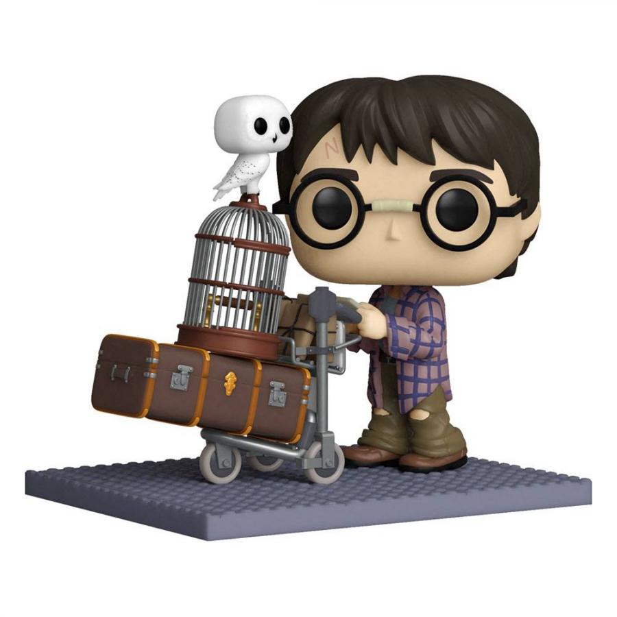 Harry Potter: Harry Pushing Trolley 9 cm POP! Deluxe Vinyl Figure - Funko