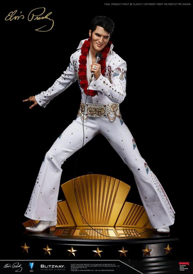 Elvis Presley - Superb Scale Hybrid Statue 1/4 - Blitzway