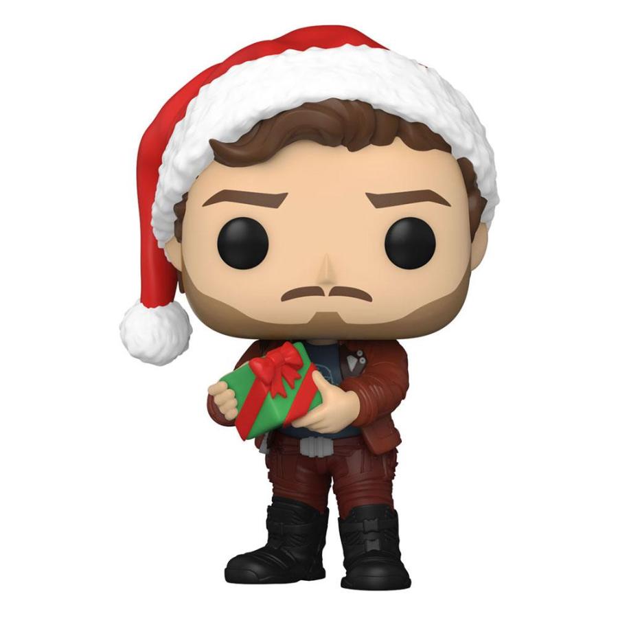 Guardians of the Galaxy: Star-Lord 9 cm Holiday Special POP! Heroes Vinyl Figure - Funko