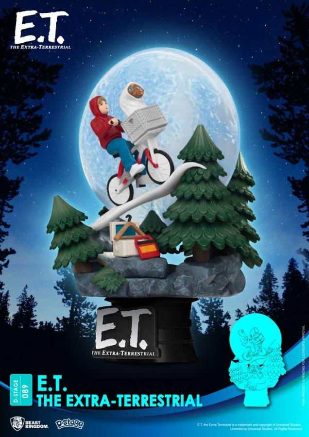 E.T. the Extra-Terrestrial: Iconic Scene Movie - D-Stage PVC Diorama 15cm - Beast Kingdom