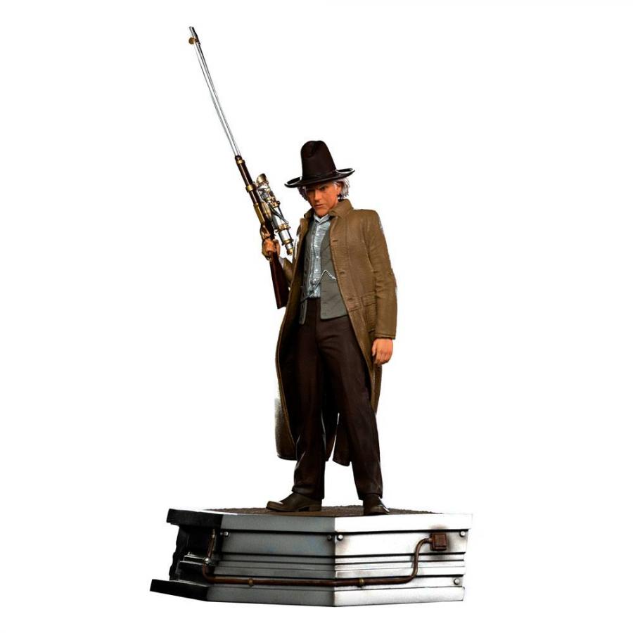 Back to the Future III: Doc Brown 1/10 Art Scale Statue - Iron Studios