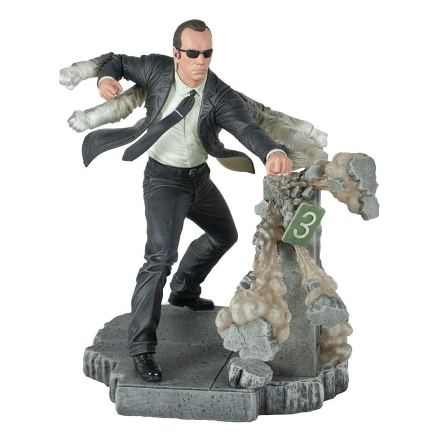The Matrix: Agent Smith 25 cm Gallery PVC Statue - Diamond Select