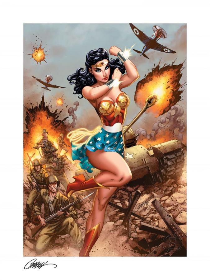 DC Comics:  Wonder Woman #750: WWII - Fine Art Print 46 x 61 cm - Sideshow