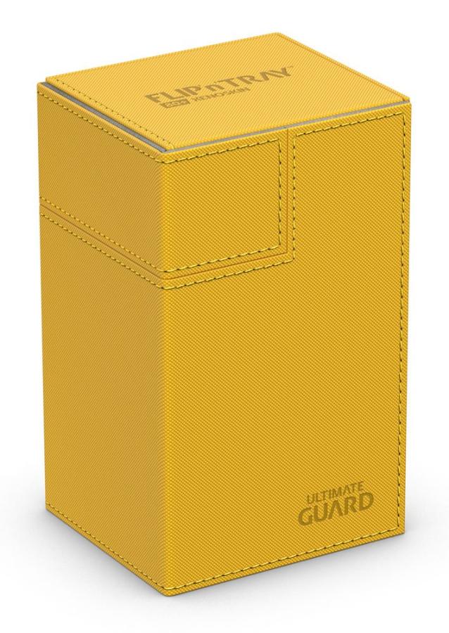 Ultimate Guard Flip´n´Tray  Deck Case 80+ Standard Size XenoSkin Amber