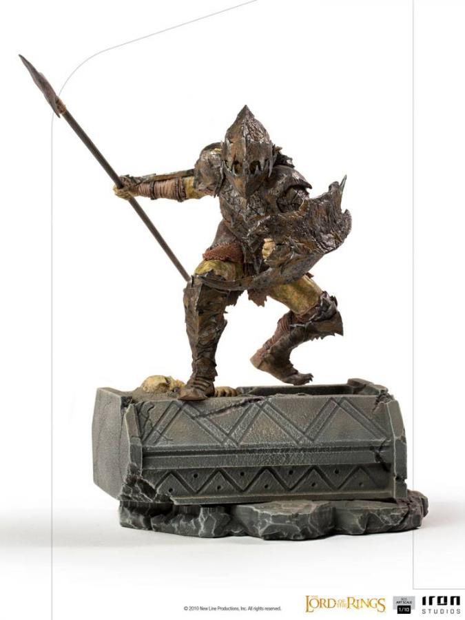 Lord Of The Rings: Armored Orc 1/10 BDS Art Scale Statue - Iron Studios