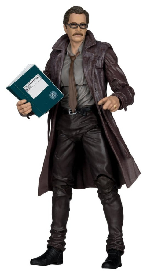 DC Multiverse Action Figure Commissioner James Gordon (The Dark Knight Trilogy) Deluxe Theatrical Ed