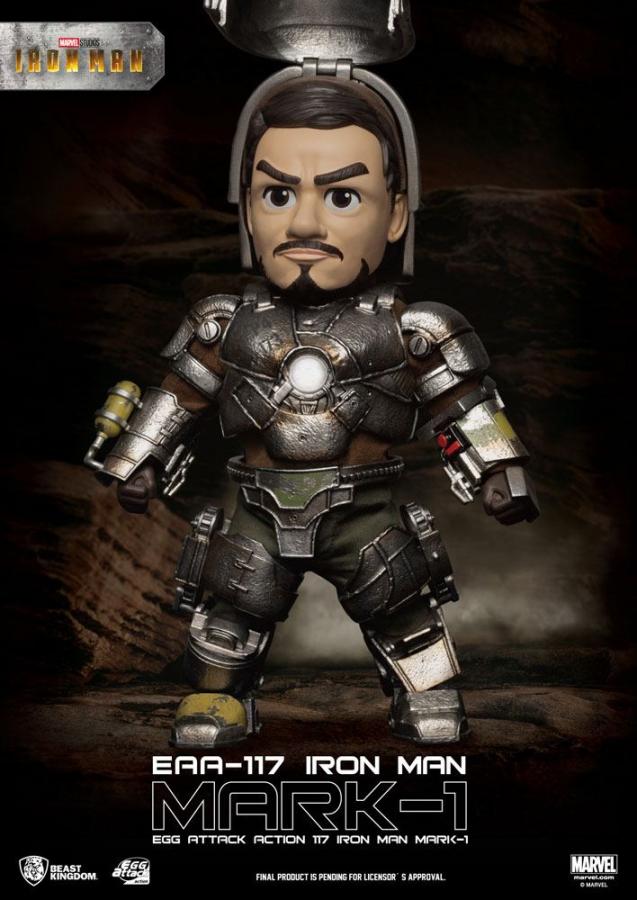 Marvel:  Iron Man Mark I - Egg Figure 16 cm - Beast Kingdom