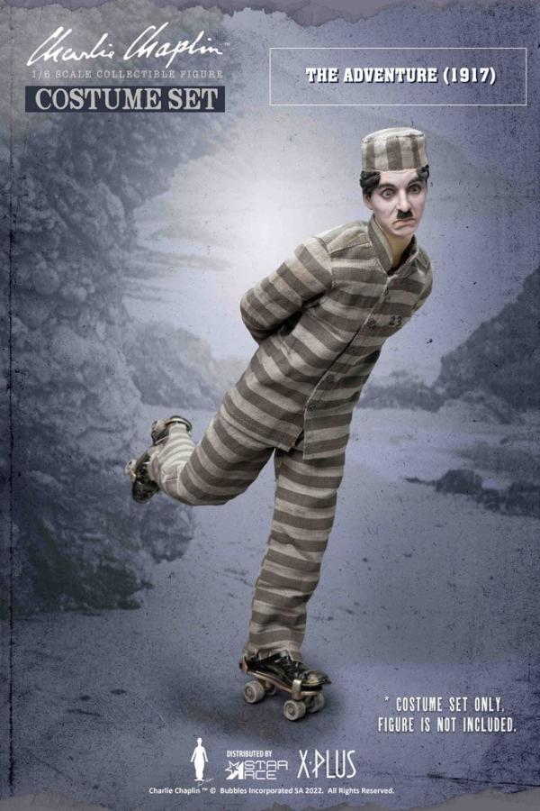 Charlie Chaplin: Costume C (Prisoner) 1/6 My Favourite Movie Costume Set - Star Ace Toys