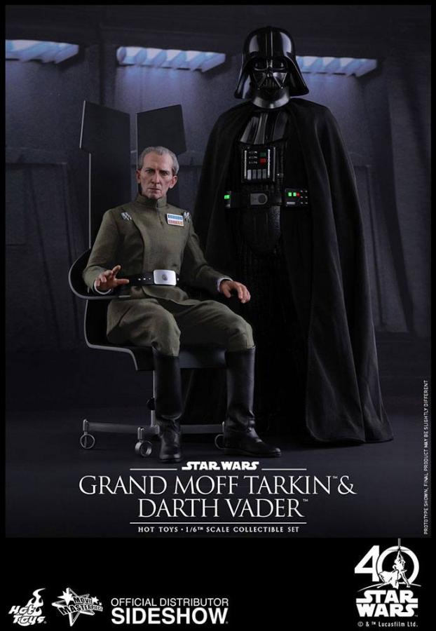 Star Wars Episode IV figure 2-Pack 1/6 Vader & Tarkin