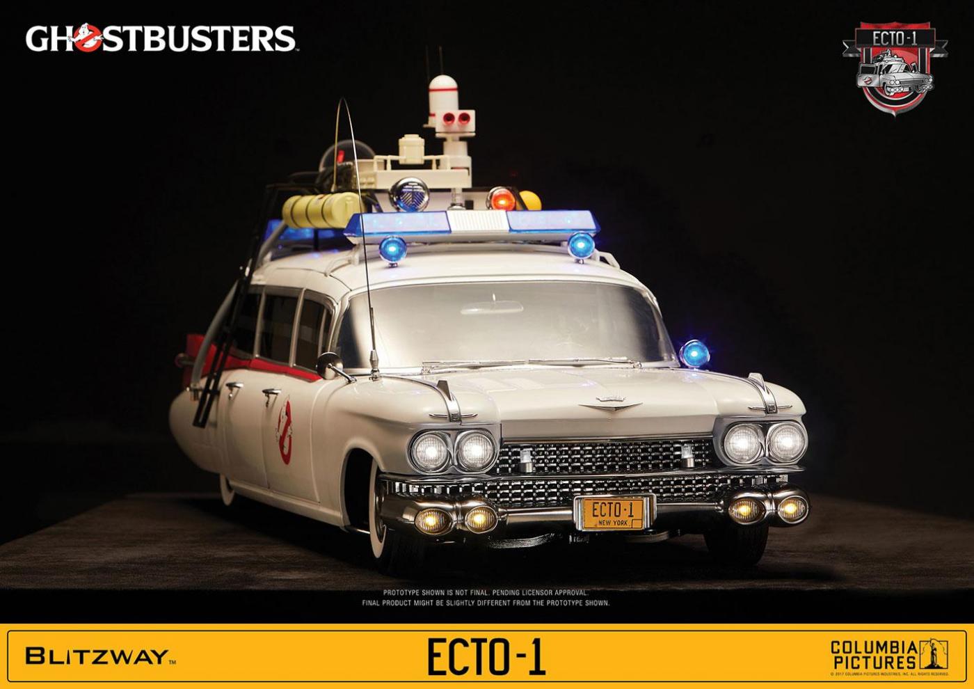 Ghostbusters: ECTO-1 1959 Cadillac Vehicle 116 cm - Blitzway