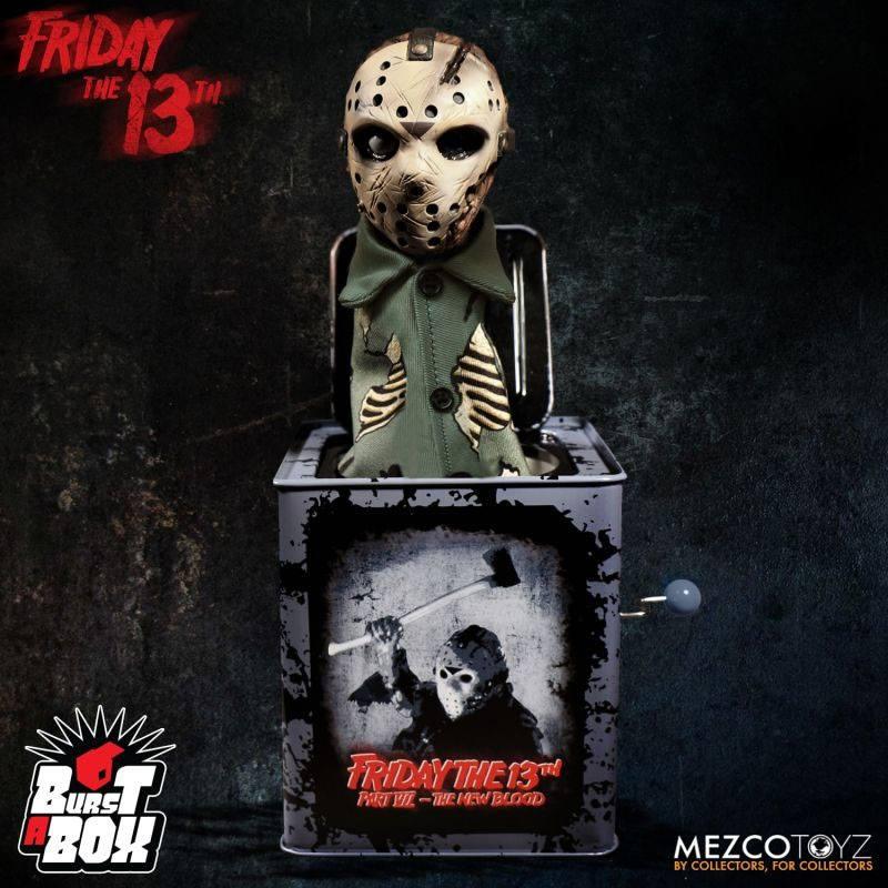 Friday the 13th: Jason Voorhees - Burst-A-Box Music Box 36 cm - Mezco